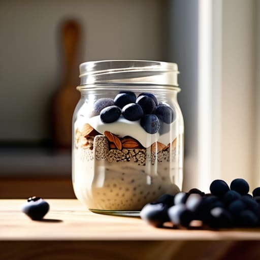 The "No-Cook" Overnight Oats Hack jar.