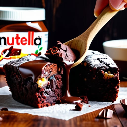 The Three-Ingredient Magic Trick Nutella brownies.