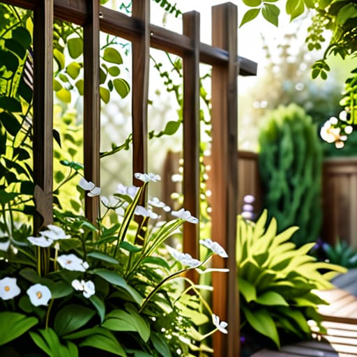 How to build a garden trellis.