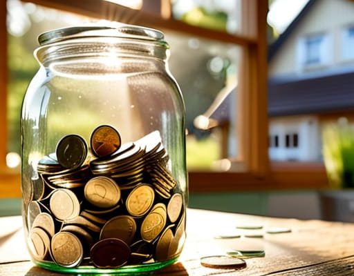 Tips on how to save for a house.