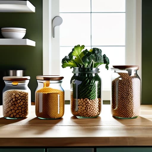 How to stock a healthy kitchen pantry.