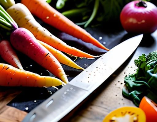 Tips on how to prep vegetables safely.