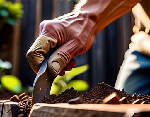 How to build a raised garden bed.